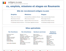Tablet Screenshot of enligne-ro.com